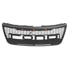 Front Grille For 2011-2015 Ford Explorer Mesh Grill Honeycomb With Letters Black