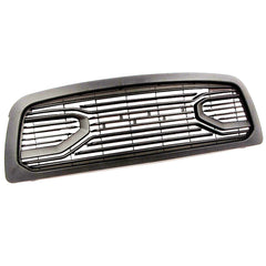 Front Grill for 2014-2018 Dodge RAM 1500 Mesh Grill Big Horn With Letters Black