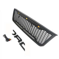 Front Grille For 2003-2007 Ford E150 E250 E350 Grill Cover With Letters Black