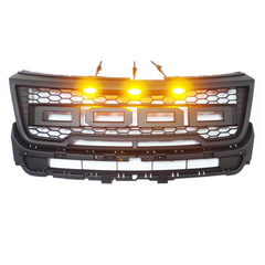 Front Grille For 2016 2017 2018 Ford Explorer Mesh Grill With Letters Black