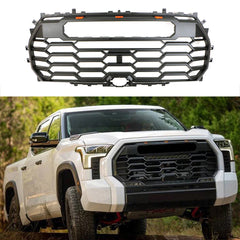 Front Grille For 2022-2023 Toyota Tundra Grill With Letters Black