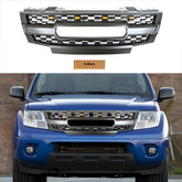 Front Grille For 2009-2021 Nissan Frontier Grill Cover With Letters Black