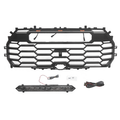 Front Grille For 2022-2023 Toyota Tundra Grill With Letters Black