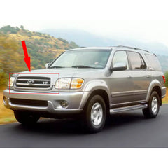 Front Grill For Toyota Sequoia 2001 2002 2003 2004 Front Mesh Bumper Grille Grills W/0 Lights Black