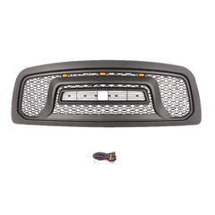 Front Grille for 2010-2019 Dodge RAM 2500 3500 Grill Big Horn With Letters Black
