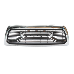 Front Grille For 2010-2019 Dodge Ram 2500 3500 Mesh Grill Big Horn With Letters Chrome