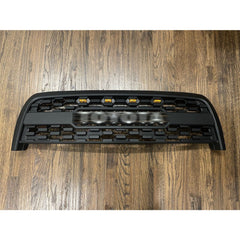 Front Grille For Toyota Tundra 2003 2004 2005 2006 TRD Bumper Grilles Grill Replacement Grills W/4 Lights Black