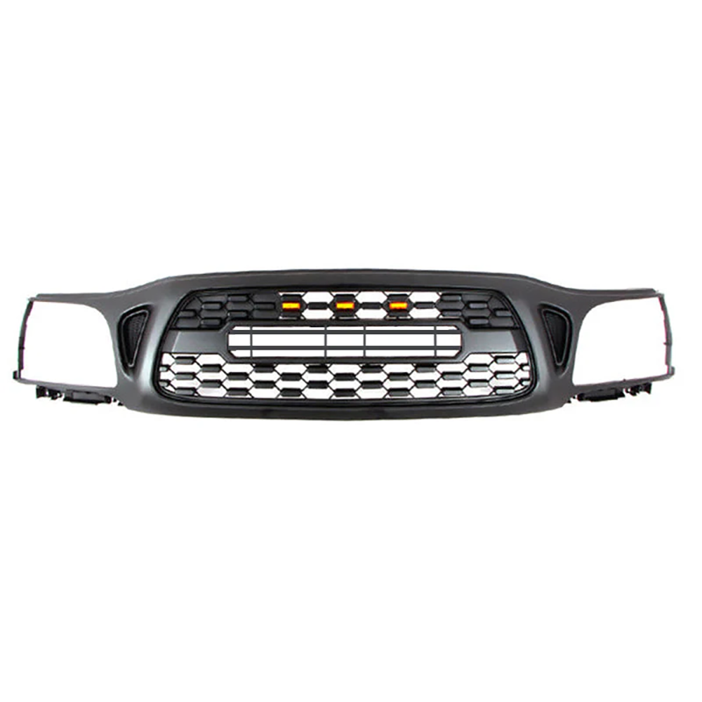 Front Grille For 2001-2004 Toyota Tacoma Grill With Letters Black