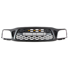 Front Grille For 2001-2004 Toyota Tacoma Grill With Letters Black