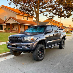 Front Grille For 2005-2011 Toyota Tacoma Grill Cover With Letters Black