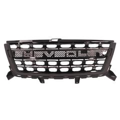 Front Grille For 2016-2018 Chevrolet Colorado Grill Cover With Letters Black