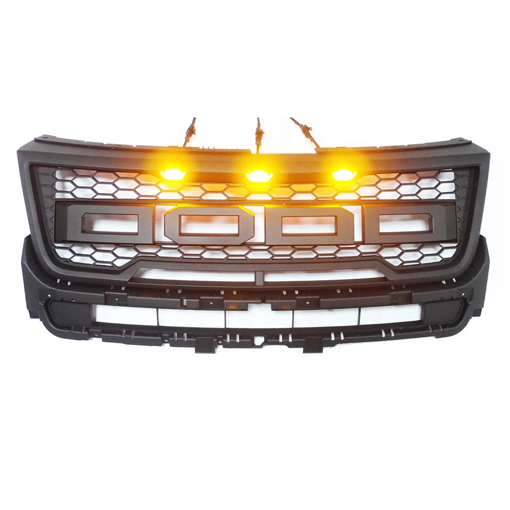 Front Grille For 2016 2017 2018 Ford Explorer Mesh Grill With Letters Black