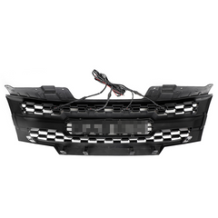 Front Grille For 2009-2021 Nissan Frontier Grill Cover With Letters Black