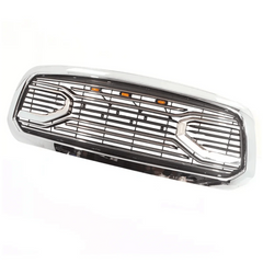 Front Grille For 2006-2008 Dodge Ram 1500 Grill WIth Led Lights Chrome