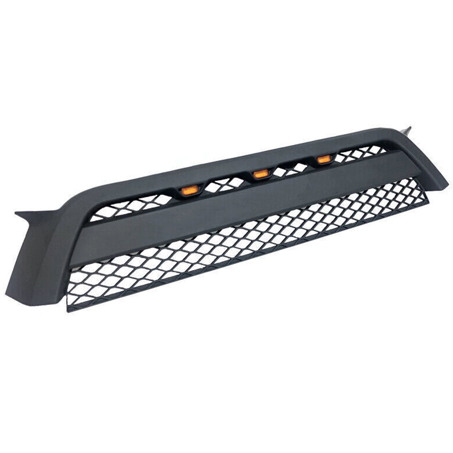Replacement Grill For Toyota 4Runner 2012 2013 2014 2015 2015 Front Mesh Bumper Grille With LED Lights Black