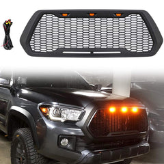 Front Grille For Toyota Tacoma 2016 2017 2018 2019 2020 Front Center Mesh Bumper Grill Grills Black