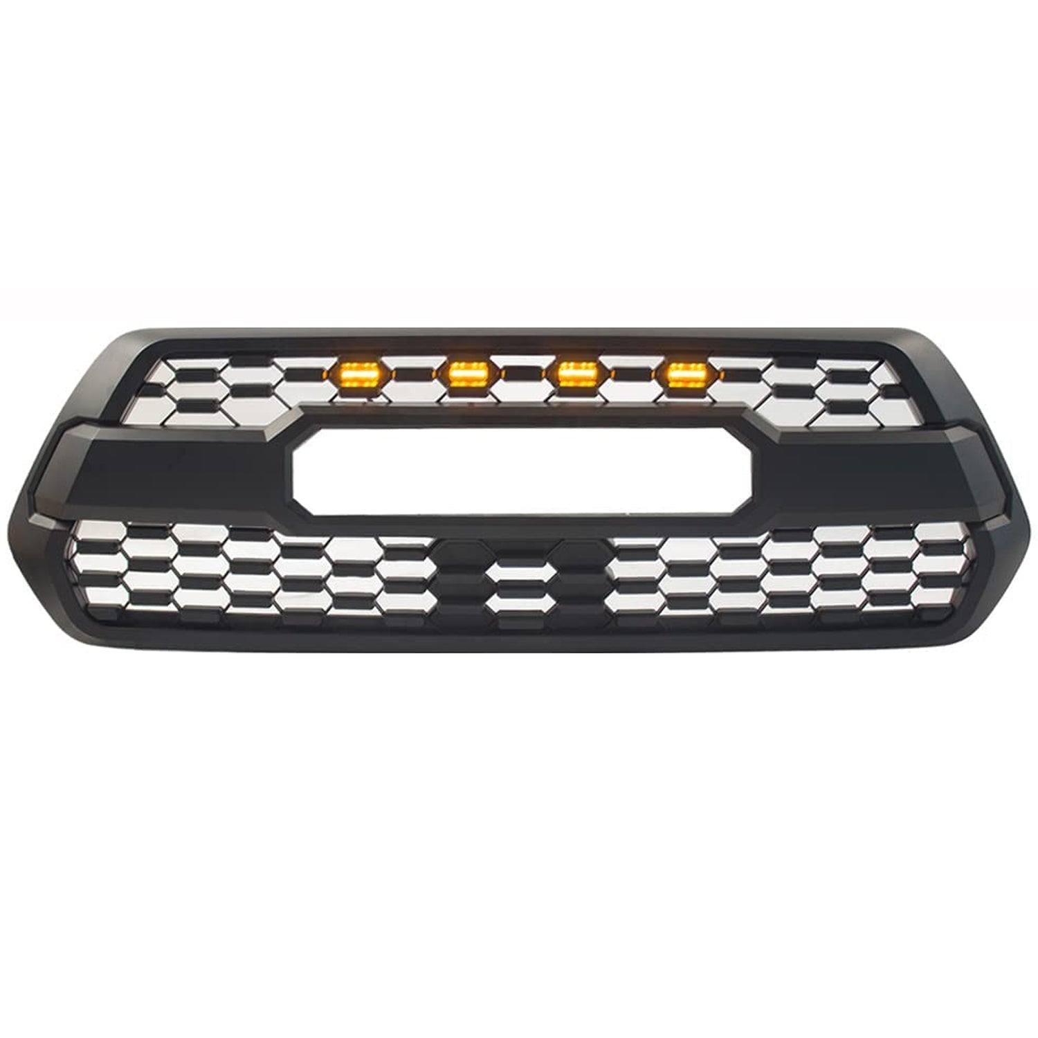 Front Grille For Toyota Tacoma 2016 2017 2018 2019 2020 2021 TRD Front Mesh Grill Black