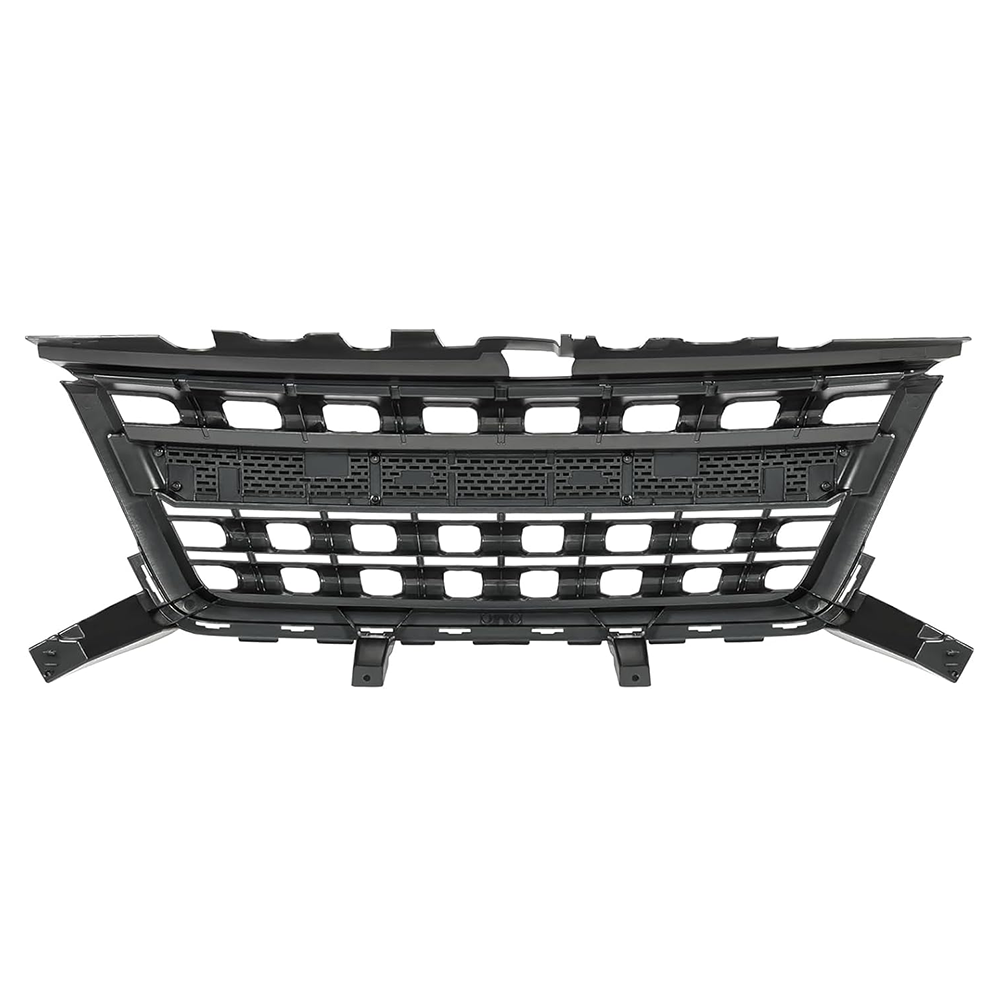 Front Grille For 2016-2018 Chevrolet Colorado Grill Cover With Letters Black