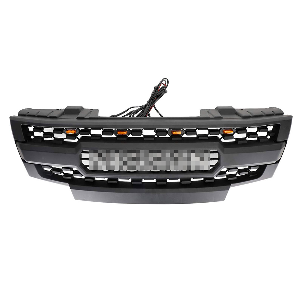 Front Grille For 2009-2021 Nissan Frontier Grill Cover With Letters Black