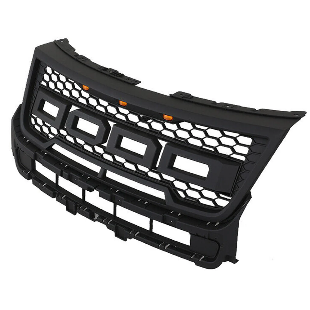 Front Grille For 2016 2017 2018 Ford Explorer Mesh Grill With Letters Black