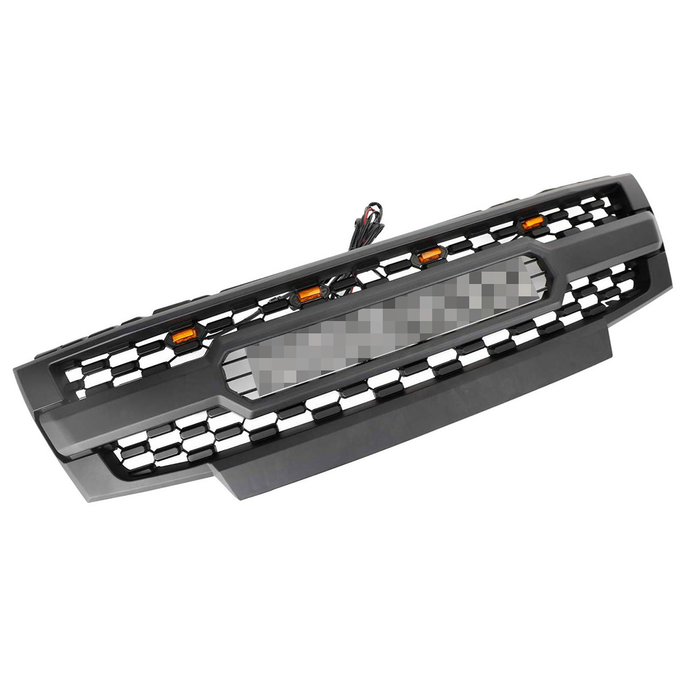 Front Grille For 2009-2021 Nissan Frontier Grill Cover With Letters Black