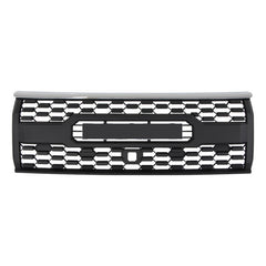 Front Grille For 2018-2020 Toyota Prado Bumper Grills Grill Cover W/0 Light Black