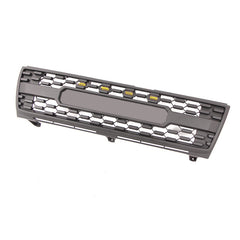 Front Grille For 1997 1998 1999 2000 Toyota Tacoma Bumper Grills Grill Cover W/4 LED Light Black