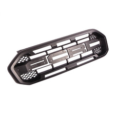 Front Grille For 2019 2020 2021 2022 Ford Ranger Bumper Grills Grill Cover W/0 Light Black
