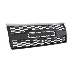 Front Grille For 2018-2020 Toyota Prado Bumper Grills Grill Cover W/0 Light Black