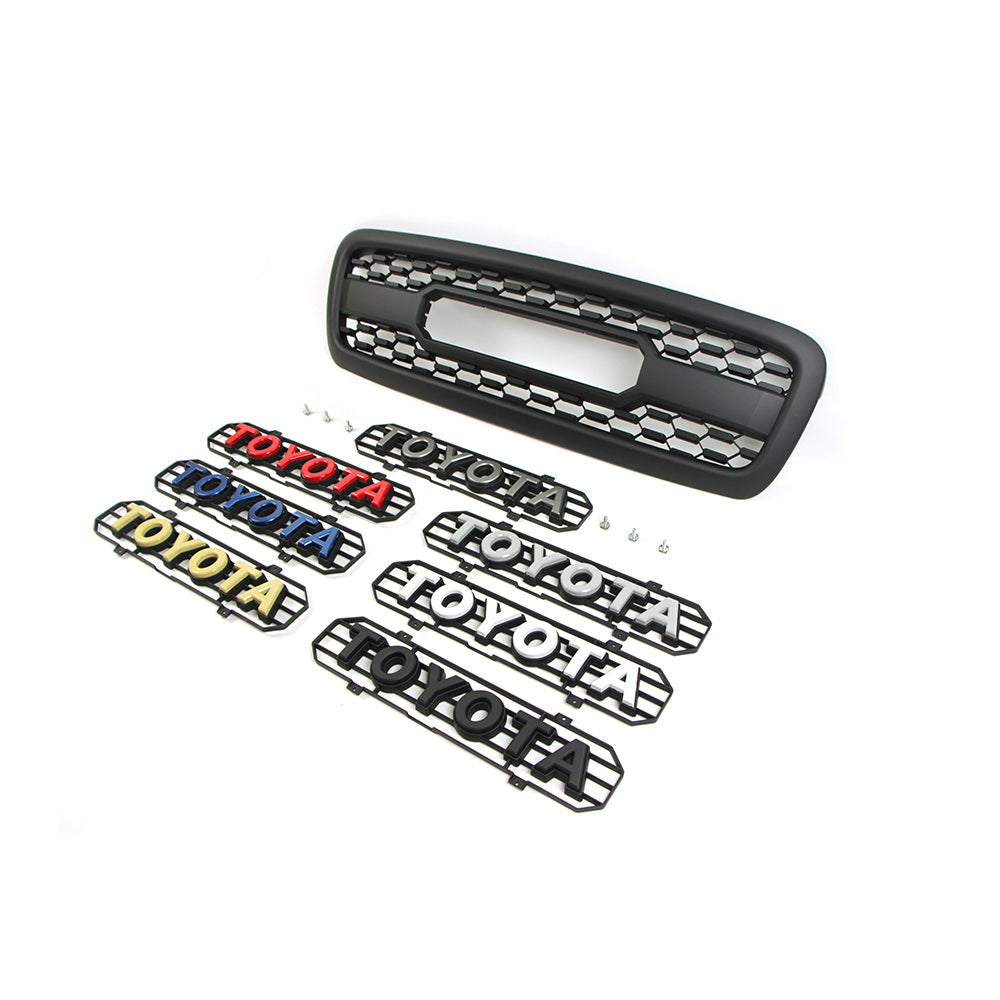 Front Grill For Toyota Sequoia 2001 2002 2003 2004 Front Mesh Bumper Grille Grills W/0 Lights Black