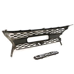 Front Grille For 2013 2014 2015 Lexus LX570 Front Center Mesh Grill Cover With 4 LED Lights Black